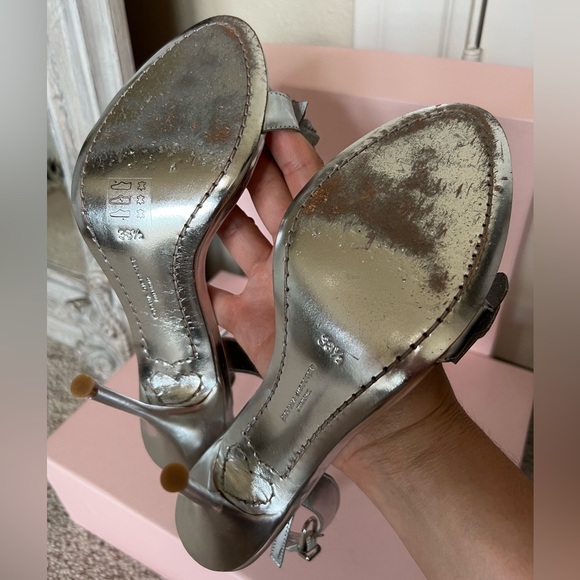 Sophia Webster Lilico sandal in silver, size 8.5 M - Picture 5 of 11